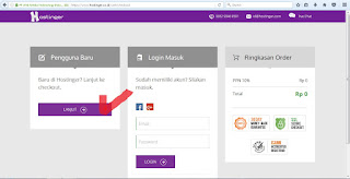 lanjut daftar hosting gratis
