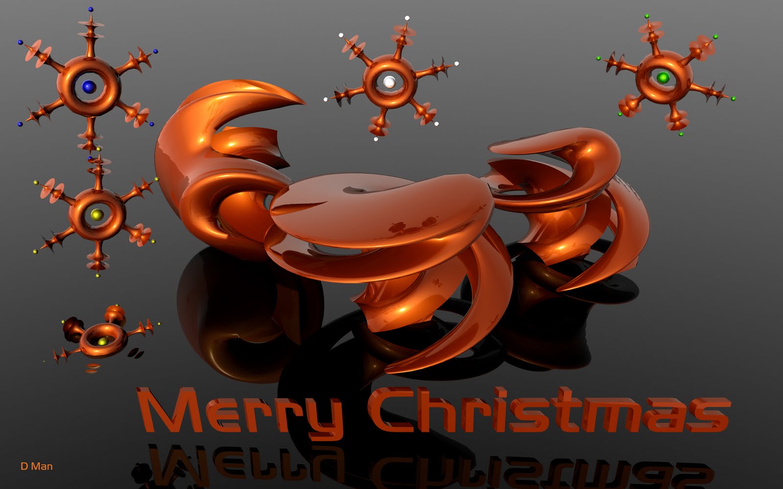 Christmas Wallpapers and Images and Photos: 3d Xmas wallpaper,3d Xmas