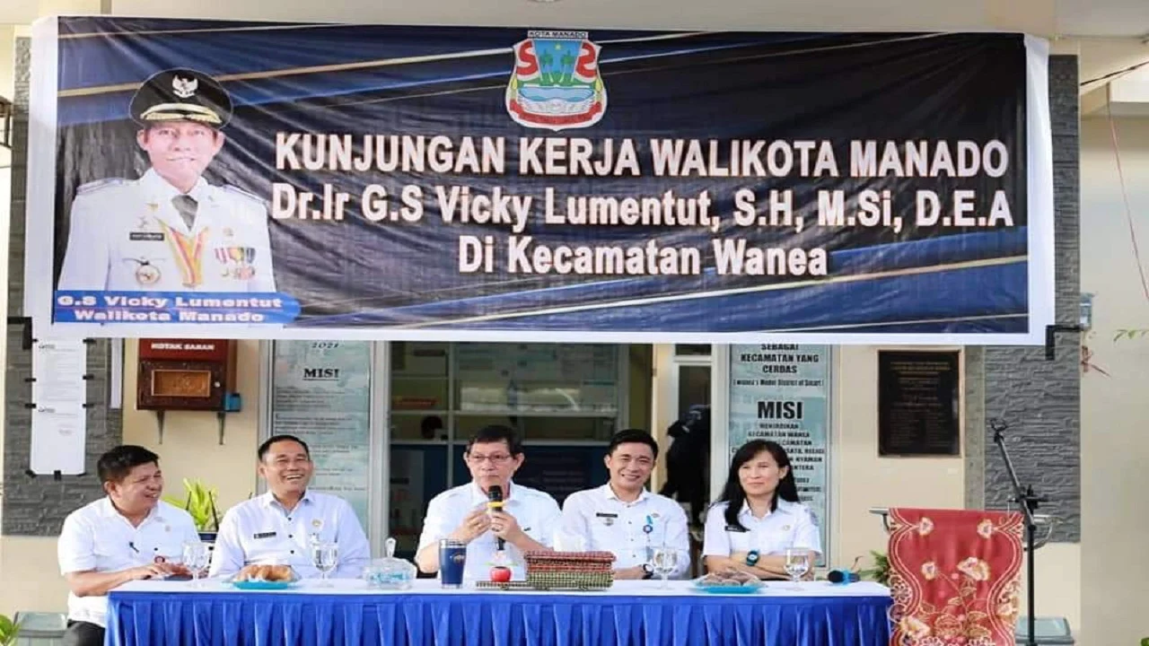 Walikota Manado Tegaskan Camat, Lurah dan Kepala Lingkungan Kuasai Batas Wilayah