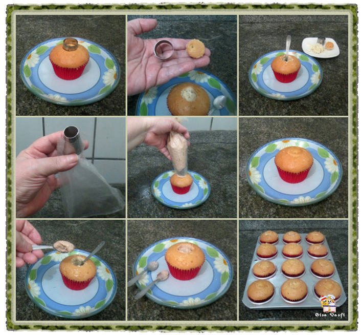 Cupcake de coco com nozes 9 Cupcake de coco com nozes 9