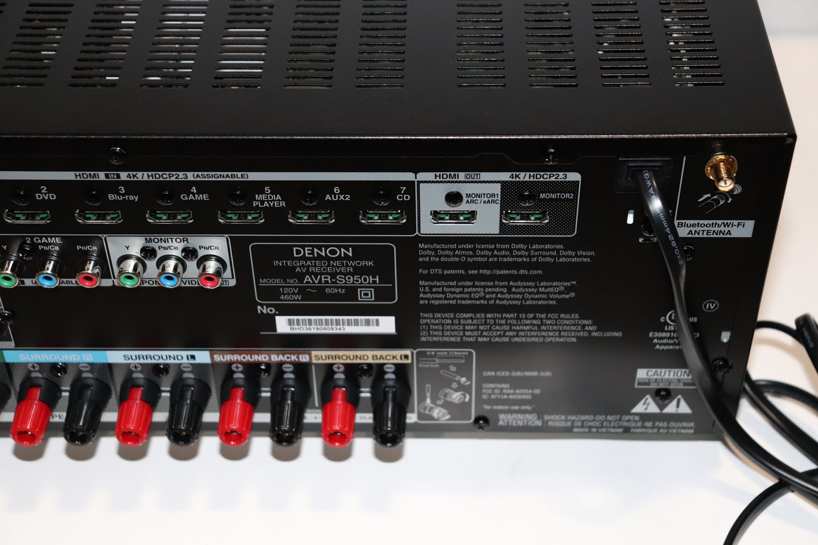 Stereowise Plus Denon AVRS950H 7.2 Channel Home Theater Receiver Review