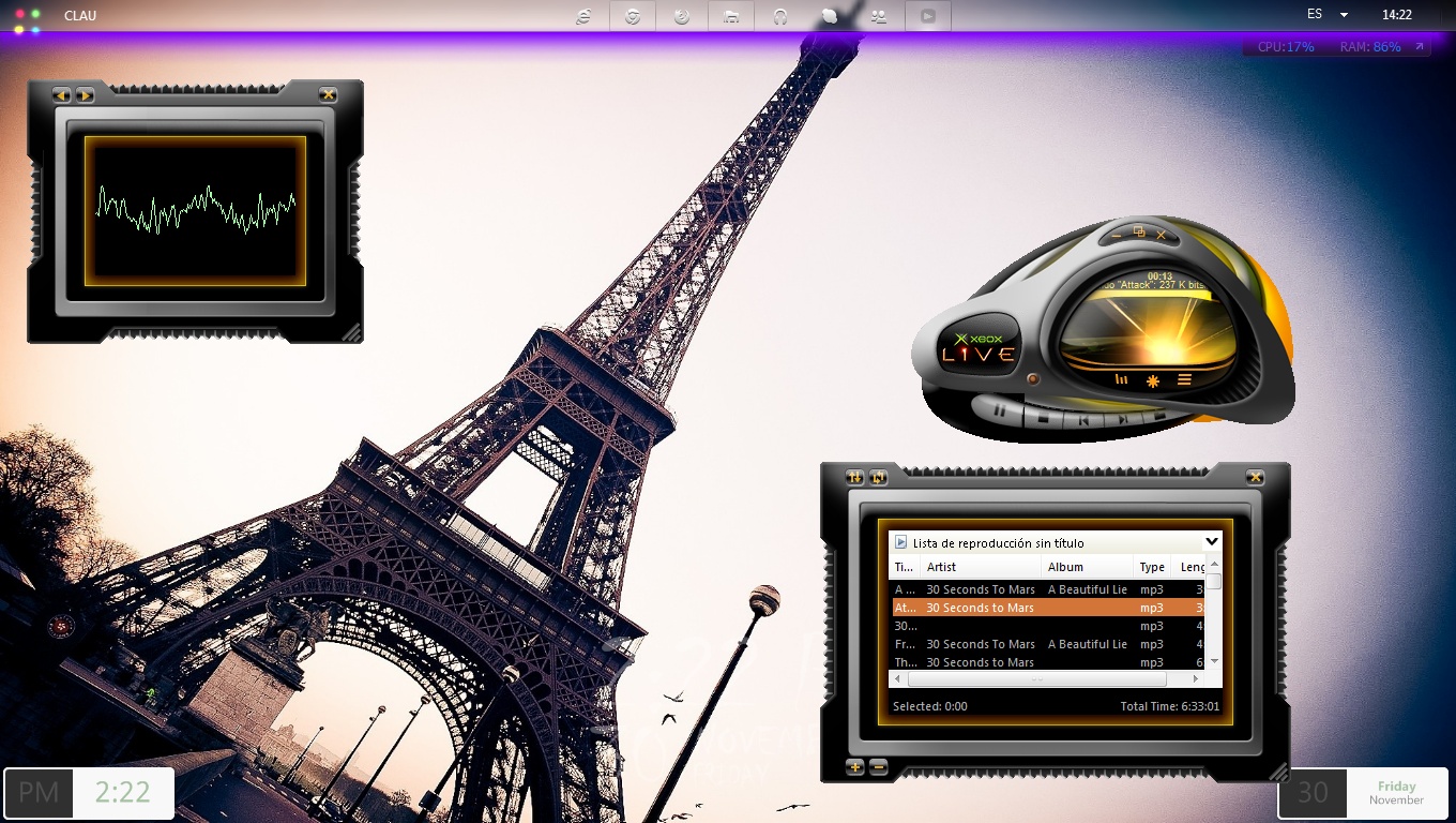 Skins (Windows Media Player) Full Descargas