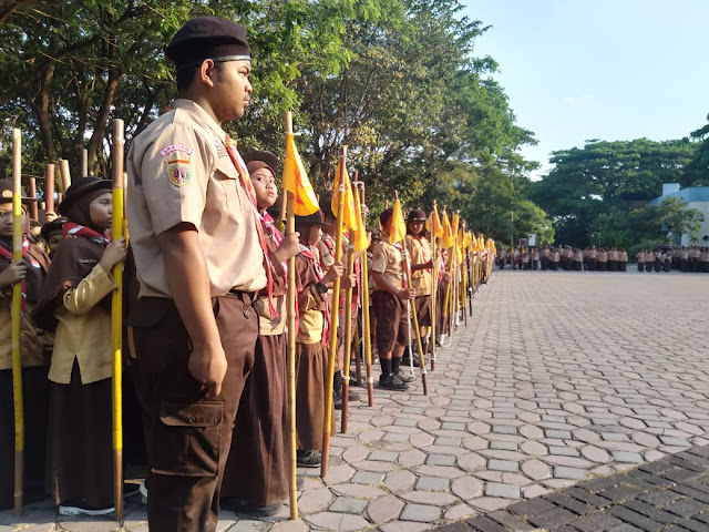 Perkemahan Hari Pramuka ke-58 Sragen Resmi Dibuka