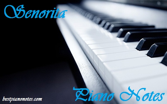 Senorita Piano Notes