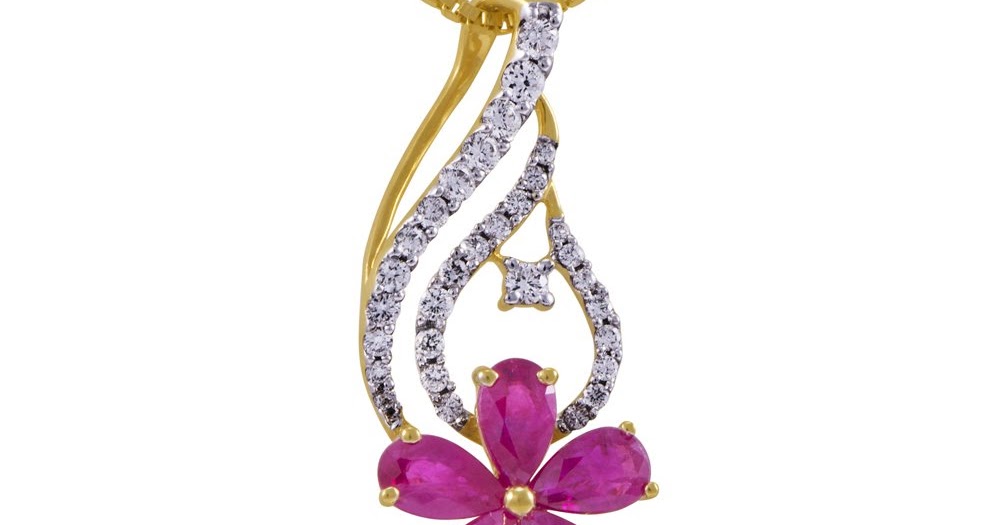 Joyalukkas 18K Yellow Gold and Diamond Pendant