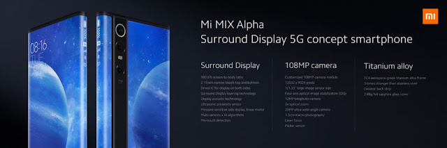 Xiaomi Mi alpha caractéristiques