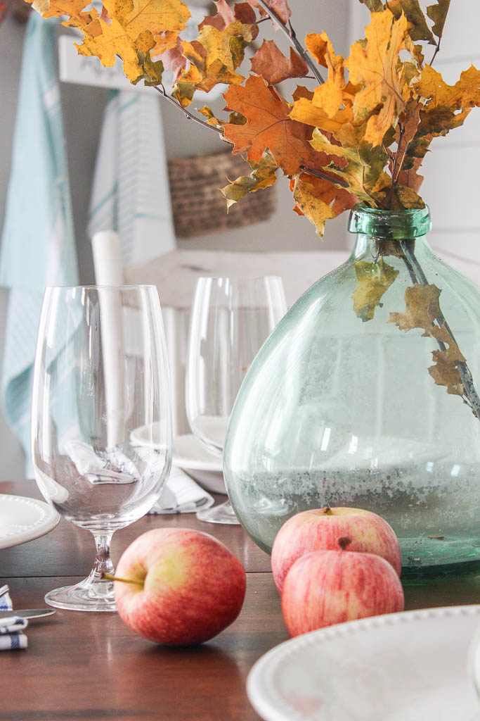 Fall table centerpiece