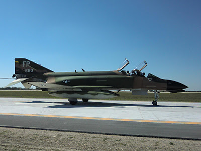 Randolph Air Force Base 2011 Air Show: F-4D Phantom Taxing