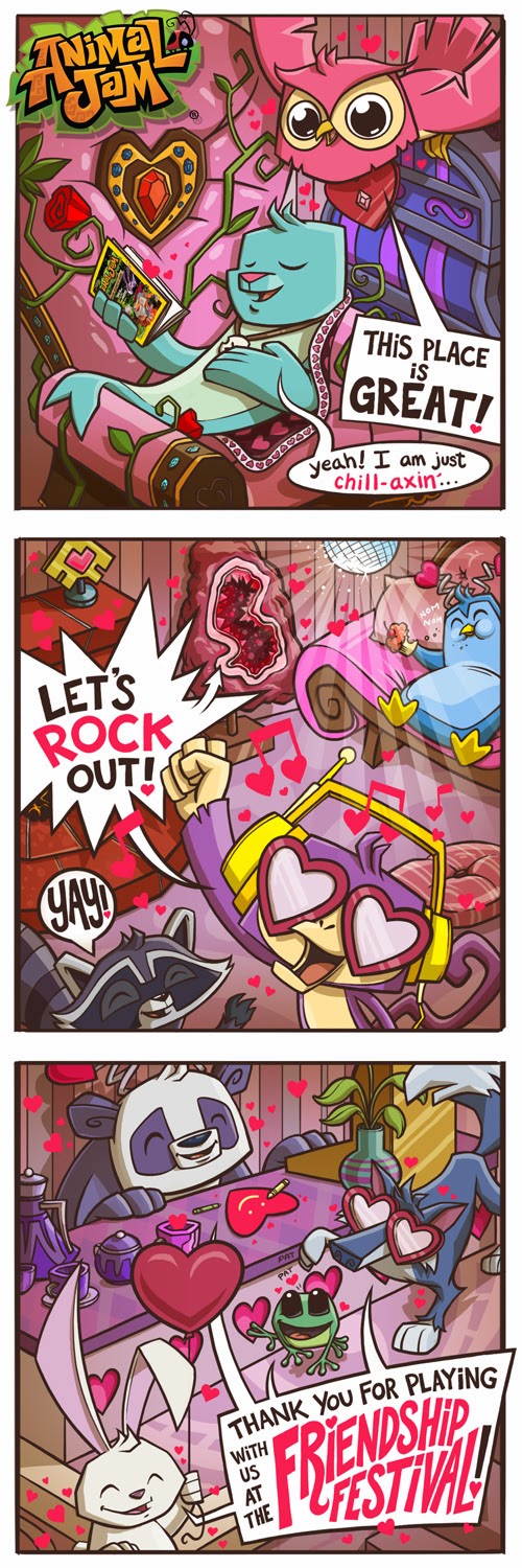 Animal Jam Graphic Central!: Animal Jam Comic #11- Friendship Comic Finale!