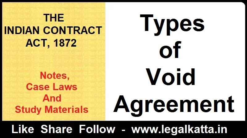 assignment on void agreement