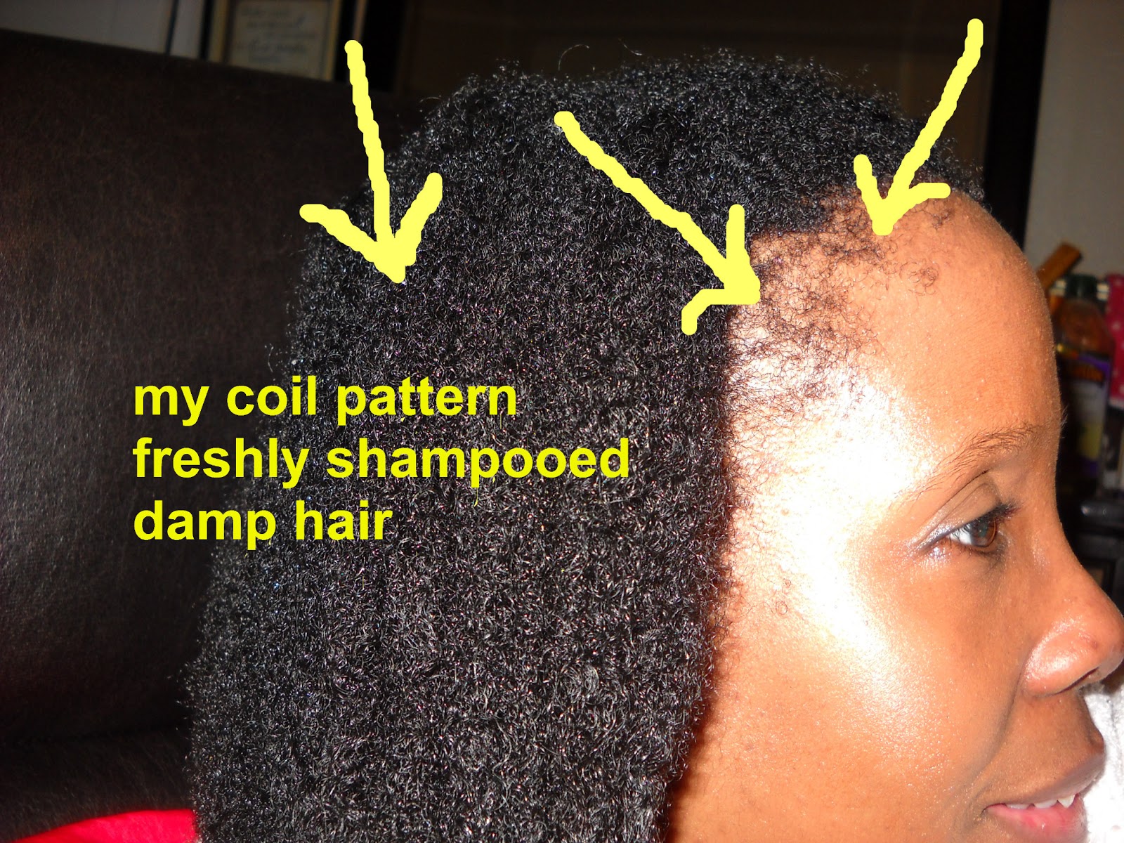 CoilyQueens Smoothing Down Tightly Coily 4c Hair