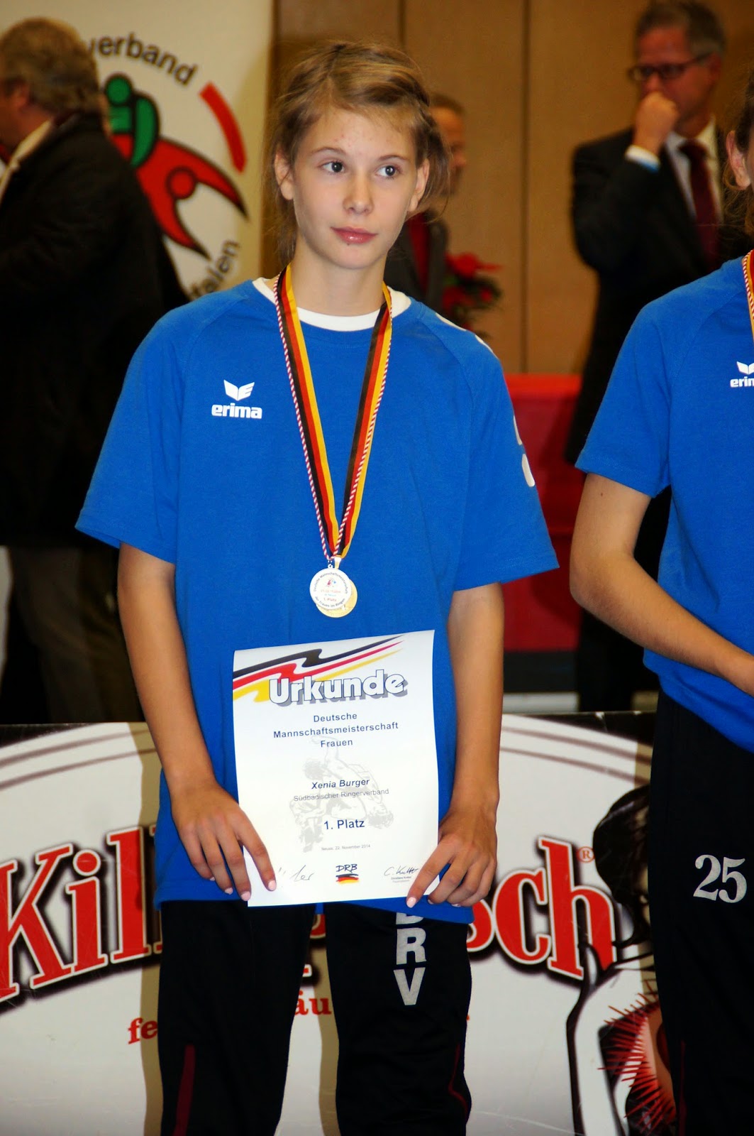 RGWaldkirchKollnau Xenia Burger wird Deutsche Mannschaftsmeisterin!
