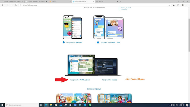 Cara Menggunakan Telegram di Penyemak Imbas (Browser) dan Desktop (PC)