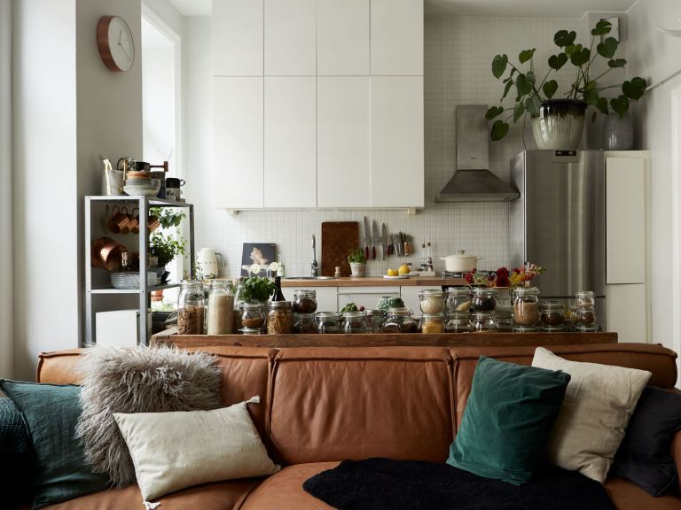 Decoración vintage en un apartamento de hoy