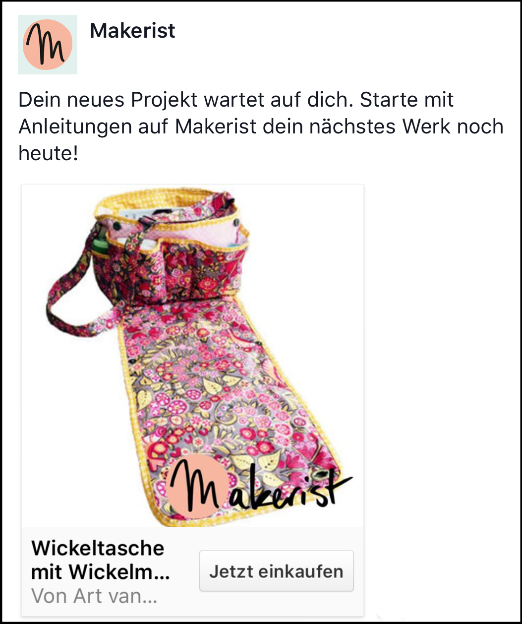 Mein Schnittmuster bei makerist