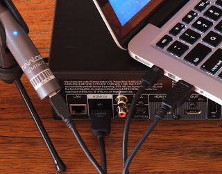 Koneksi UMIK-1 dengan Macbook