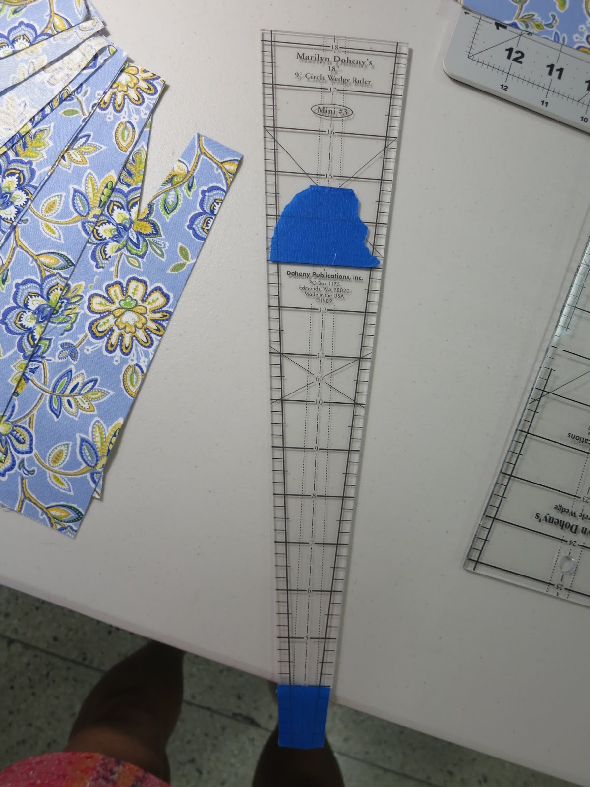 Flourishing Palms Wedge Rulers in a