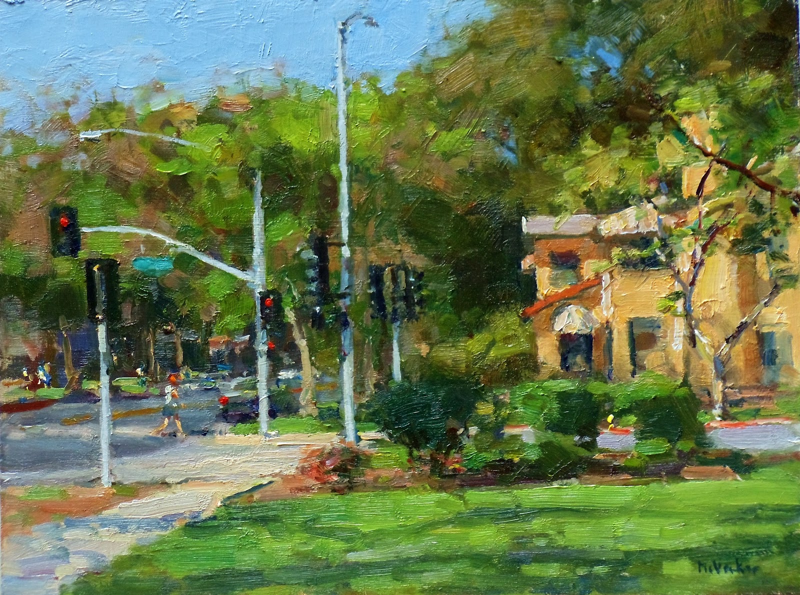 Jim McVicker Paintings Southern California Paintings