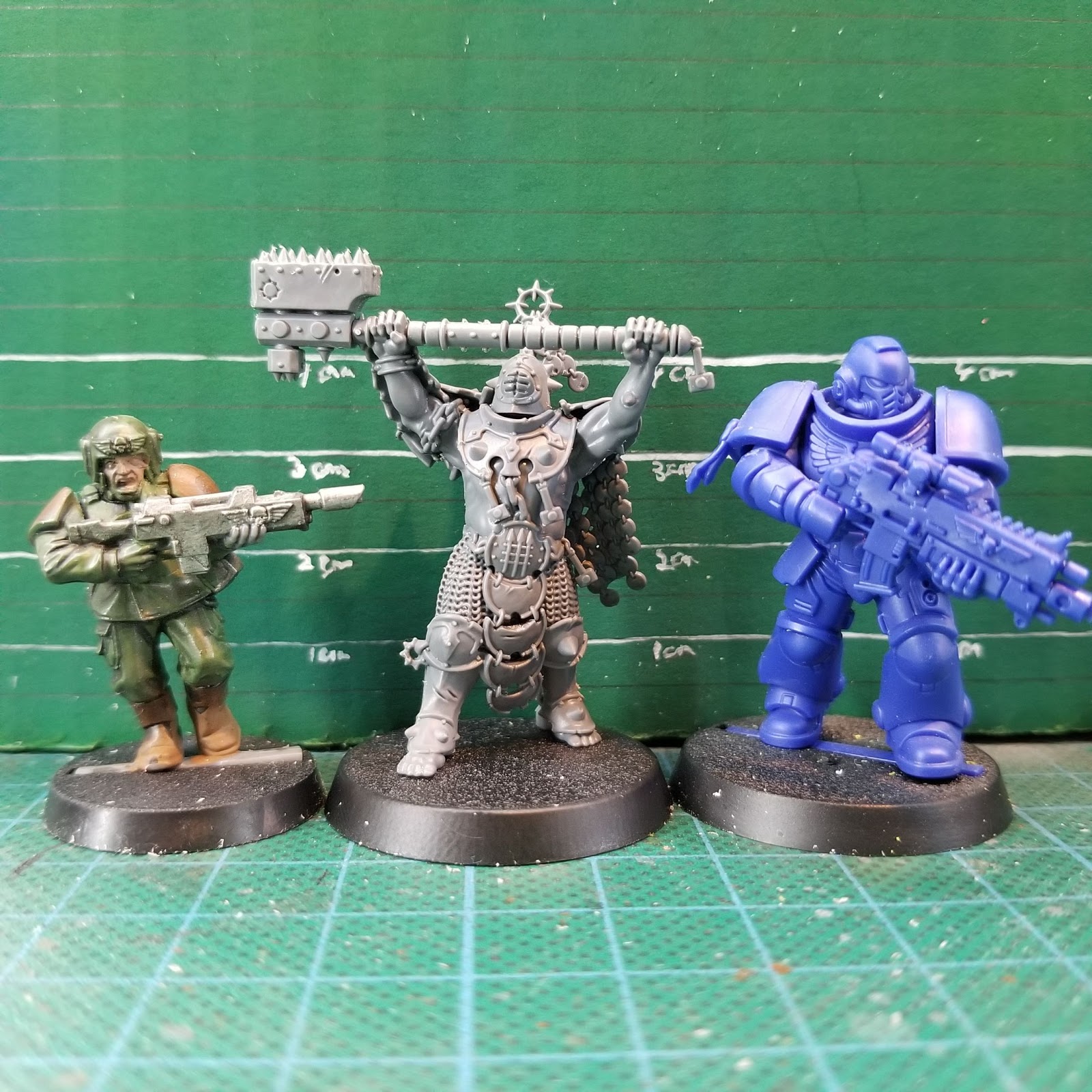 Super Massive Beast How big are... Iron Golems, Warcry Size Comparison