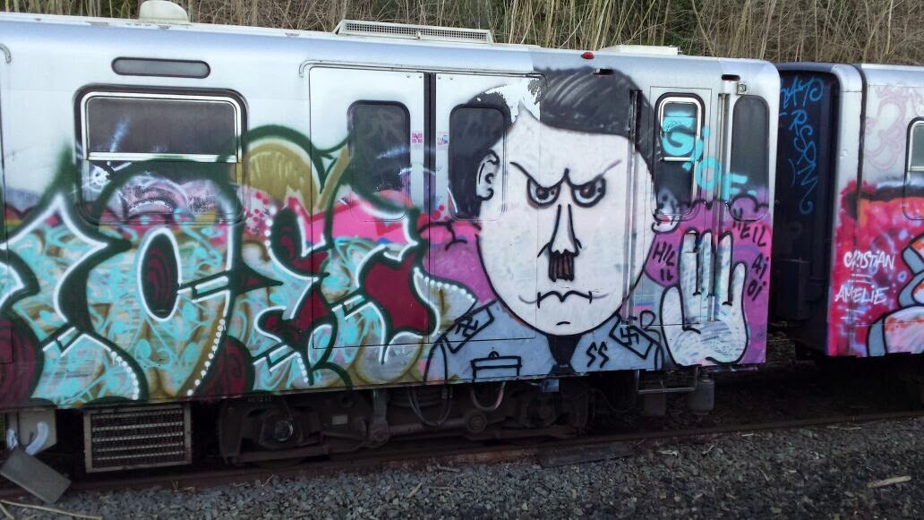 Il graffito di Hitler