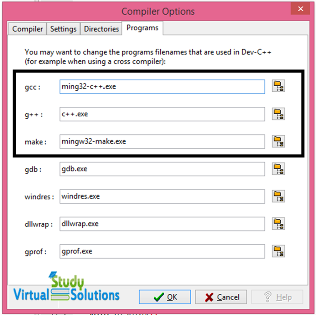How to Fix G++.exe Error in DEV C++ in WINDOWS 8 | Virtual Study Solutions