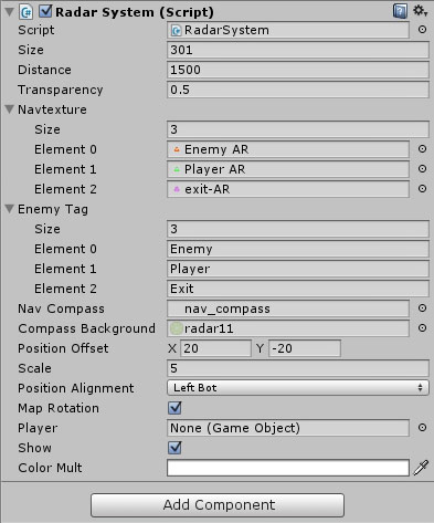 Unity 3d Free Radar system ~ Unity3D WAREHOUSE
