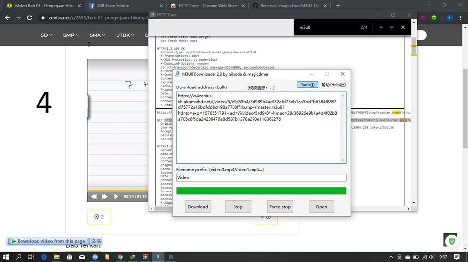 Cara Download Kumpulan Video Dari Zenius Lengkap - 3xploi7 BuG