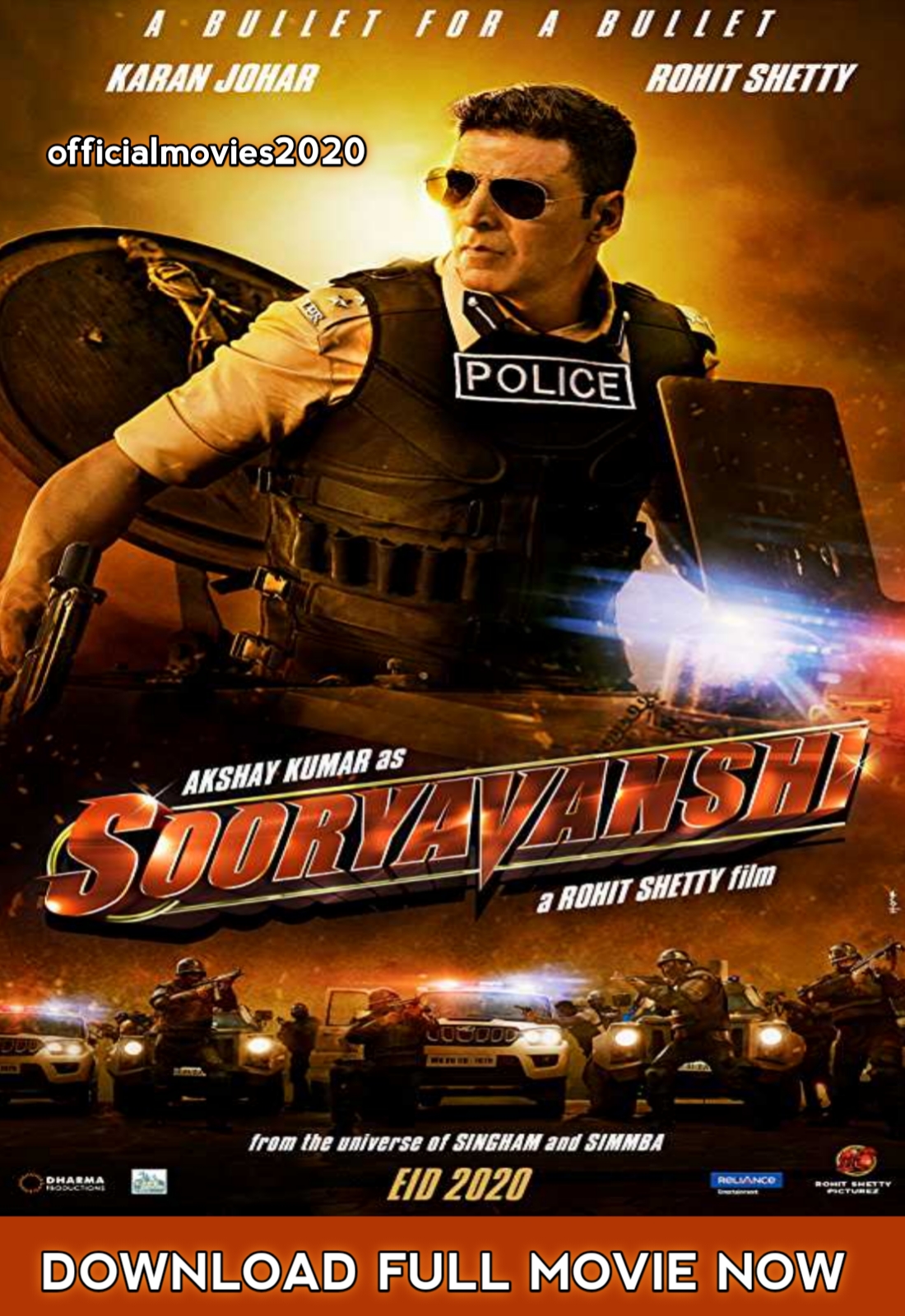 Sooryavanshi 2020 full movie Download in 480p Filmyzilla