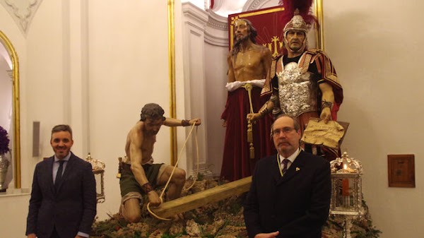 La hermandad de Zamarrilla de Málaga presenta un nuevo sayón para el grupo escultórico del Santo Suplicio La hermandad de Zamarrilla de Málaga presenta un nuevo sayón para el grupo escultórico del Santo Suplicio