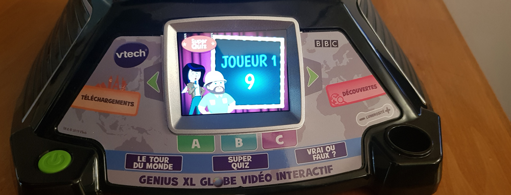 Test du Globe Vtech Genius XL