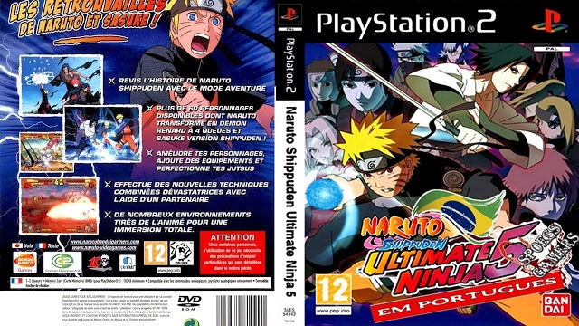 Baixar Naruto Shippuden Ultimate Ninja 5 PS2 (Dublado & Legendado) DG Gameplays