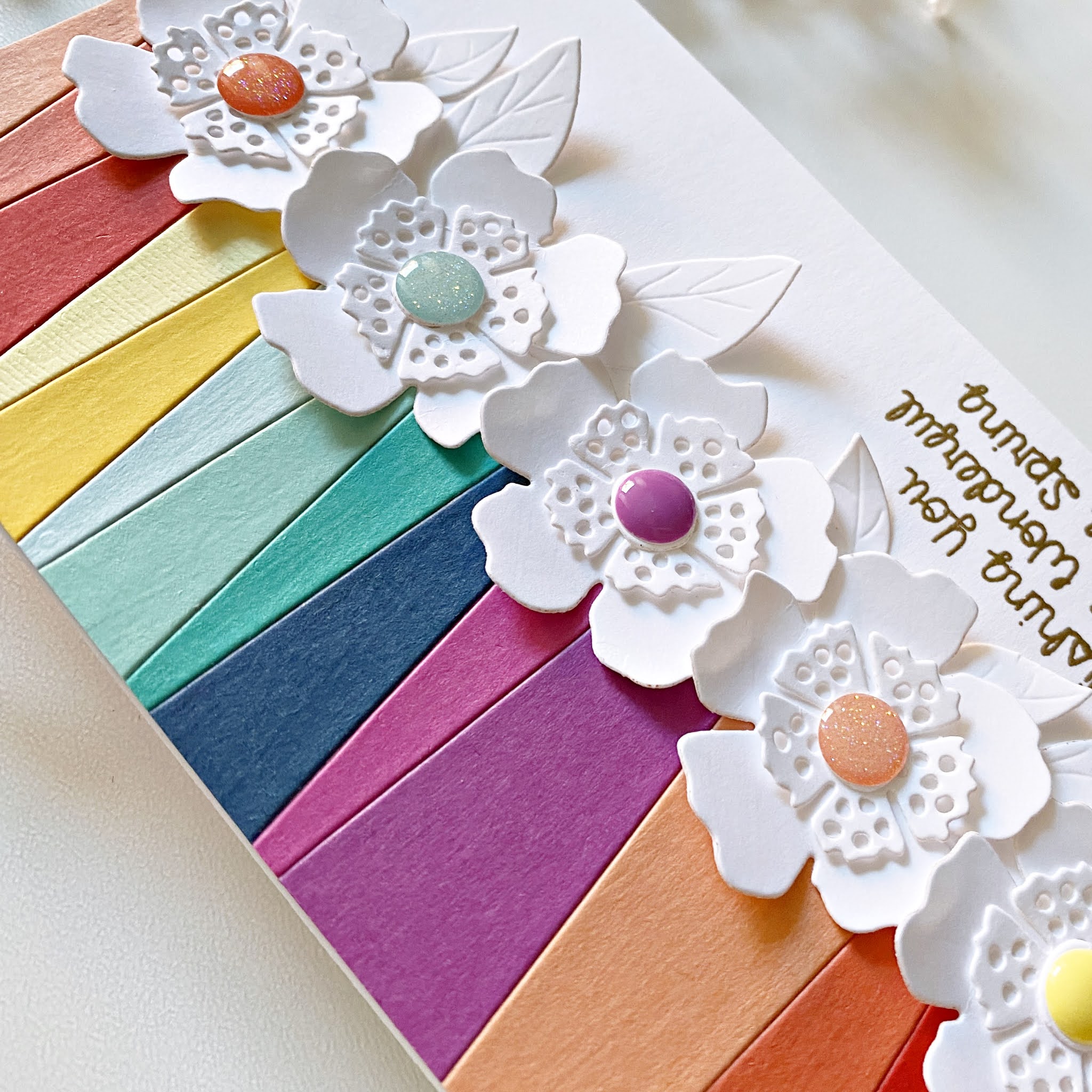 A pocket full of scrap In Focus Spellbinders Color Block Slices Die