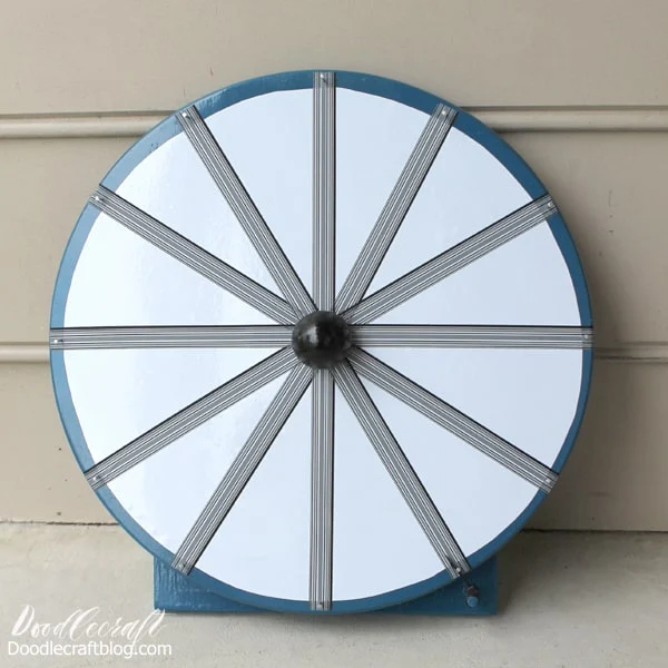 How to Make a DIY Spinner Prize Wheel!
