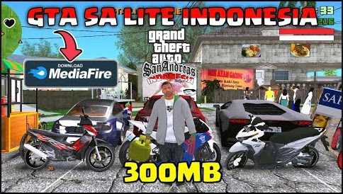 HANYA 366MB!! GTA SA LITE Indonesia Android Terbaru & Cara Install