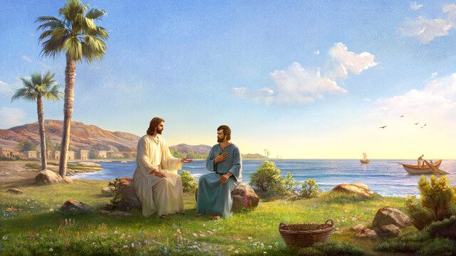 Lrod Jesus and Peter
