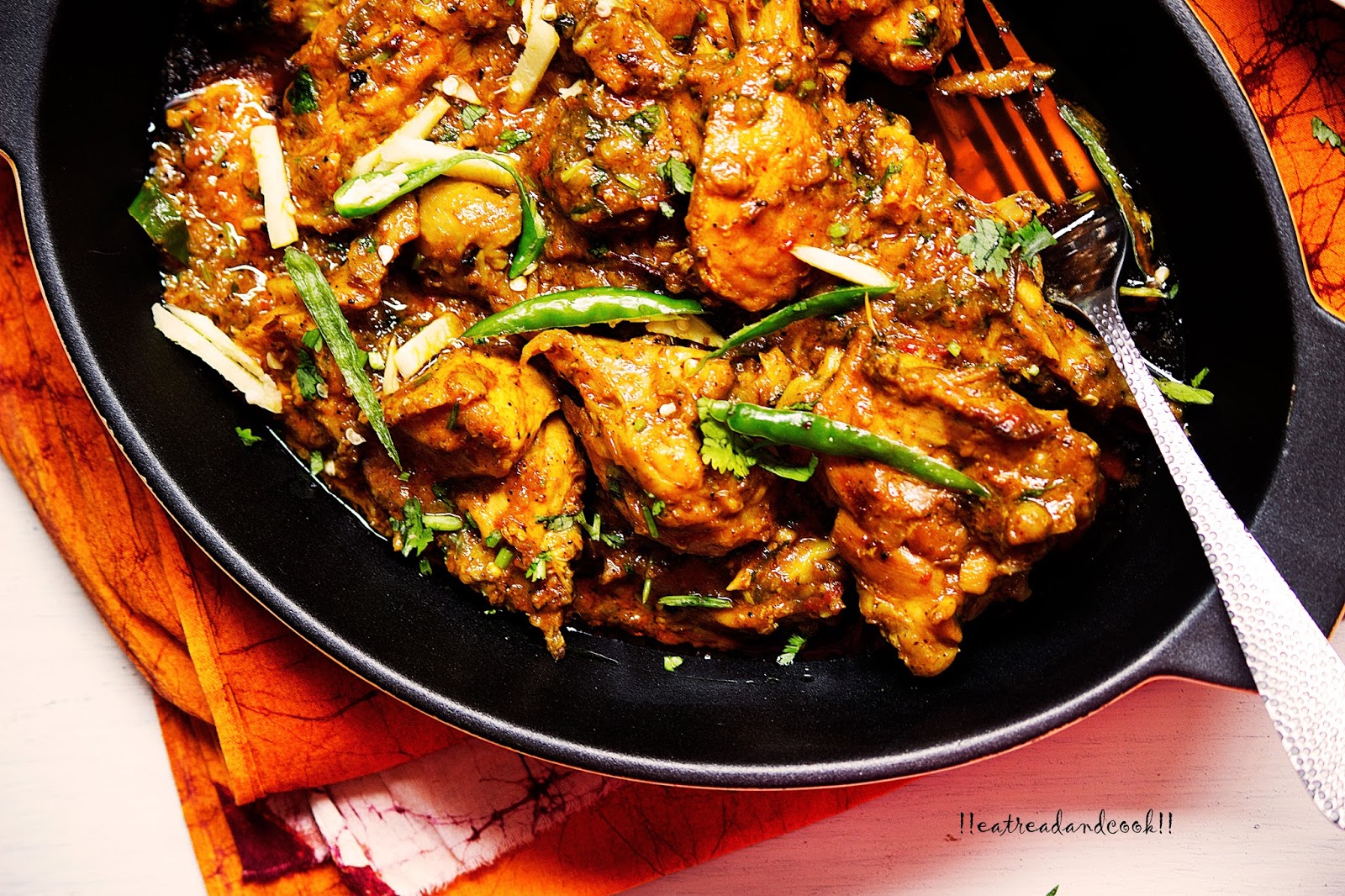 Ginger Chicken Curry / Murgh Adraki Eat Read & Cook