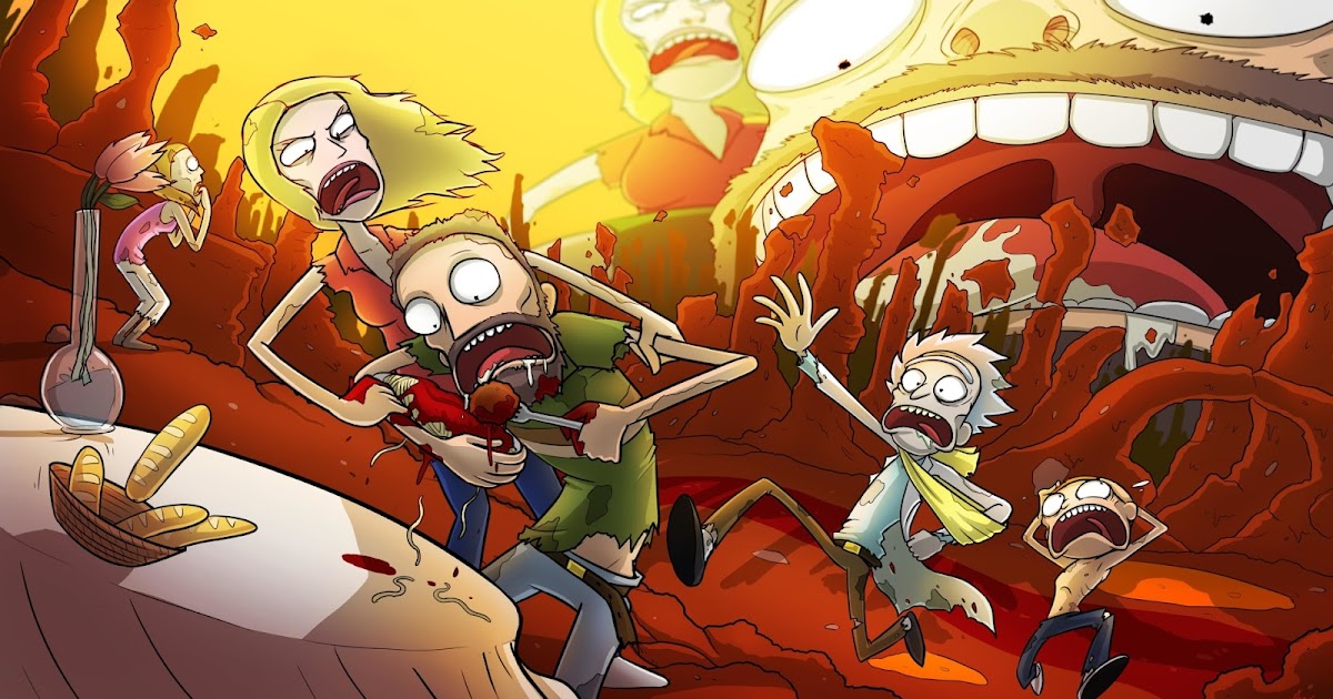 Weed Rick And Morty Background / Alien Trippy Weed Wallpapers On