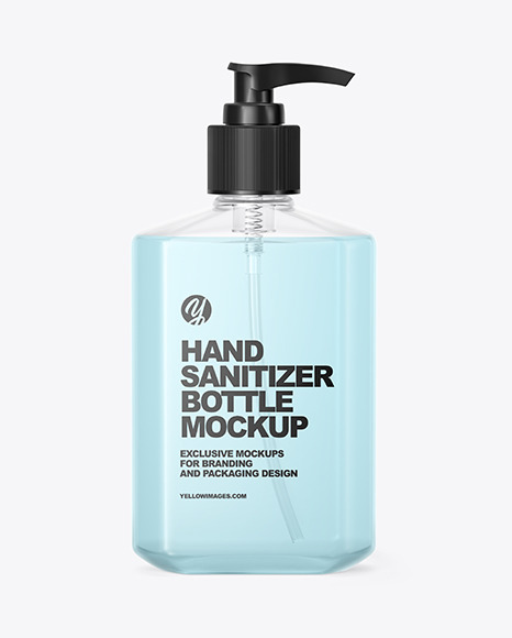 Download Hand Sanitizer Bottle Mockup Yellowimages Mockups