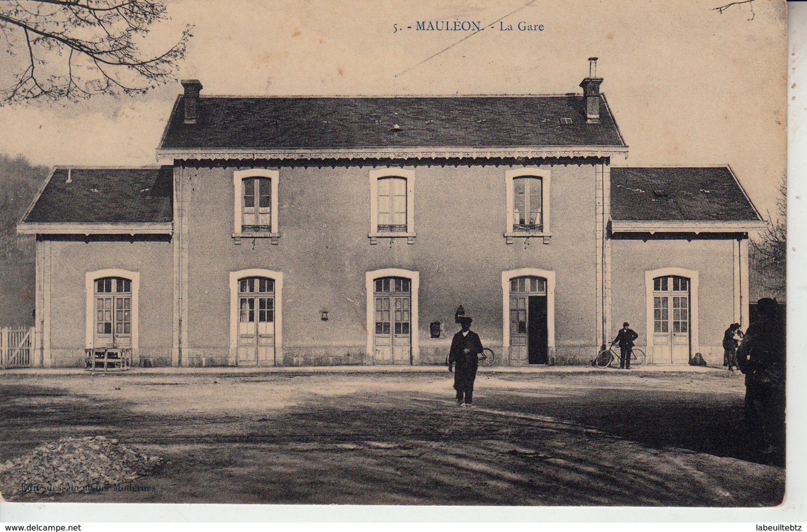 MES VIEUX TRAINS La gare de Mauléon Licharre
