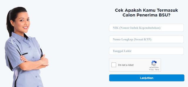 Cara cek Penerima Bantuan Subsidi Upah BSU/BLT dari BPJS Ketenagakerjaan Menggunakan Nomor NIK