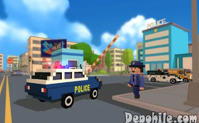 Blocky City Ultimate Police v1.7 Oyunu Para Hileli Apk Son Sürüm