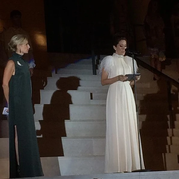 Crown Princess Mary of Denmark attended the awards ceremony of DANISH Design Talent - Magazine Prize 2015 at the National Gallery of Art 