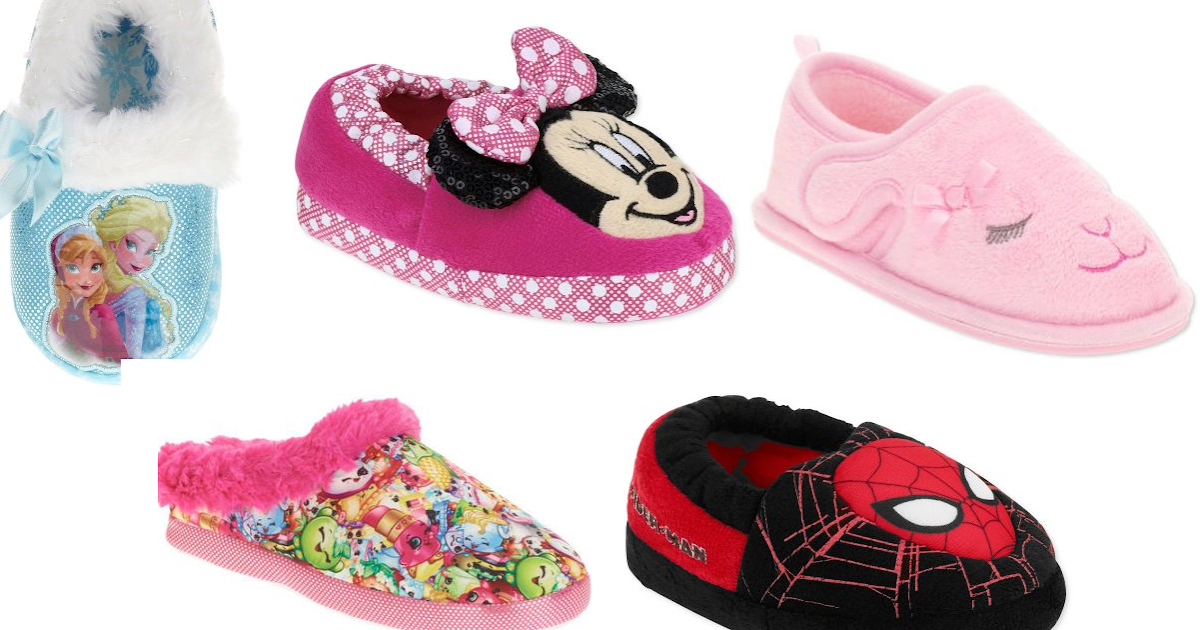 frozen slippers walmart