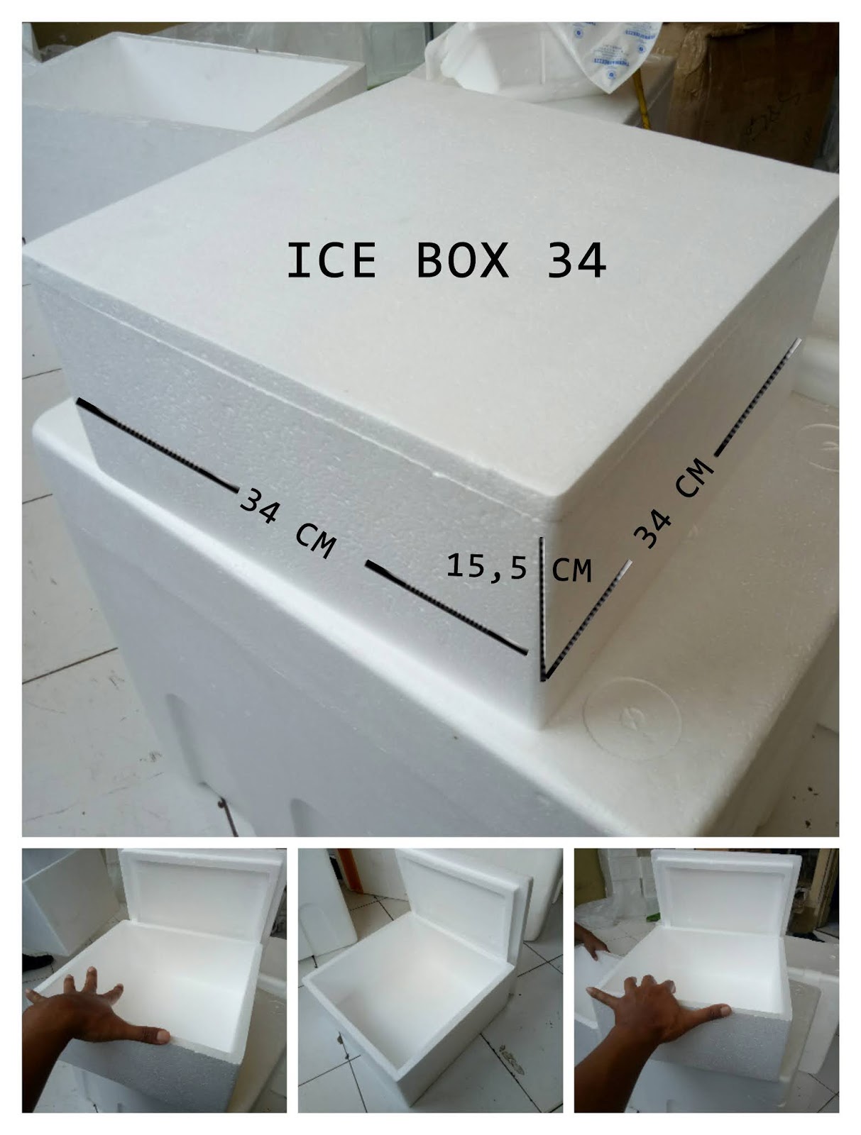 Jual Box Styrofoam Ice Box 34 Jual Styrofoam Box Ice PackIce Gel