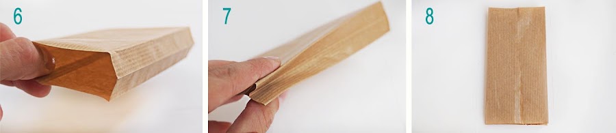 paso a paso bolsa papel