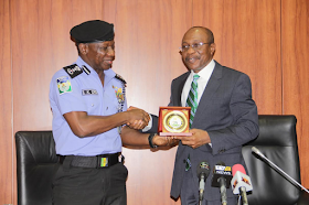 IGP meets the Governor of the Central Bank od Nigeria 