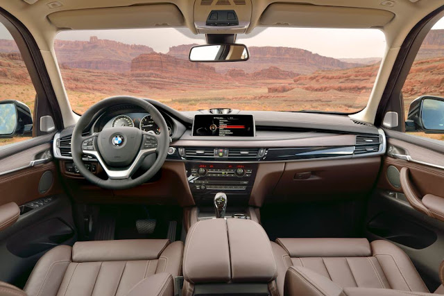 Novo BMW X5 2014 - interior