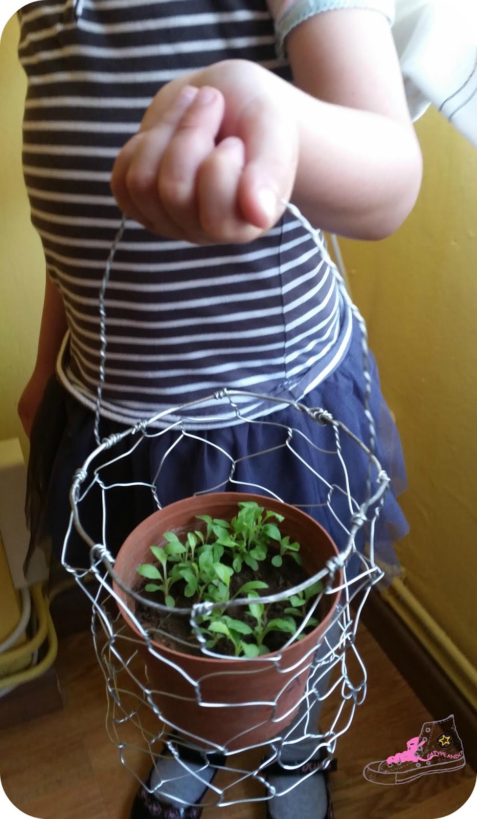 DIY - Cesto de alambre | Patypeando: Un blog Muy DIY