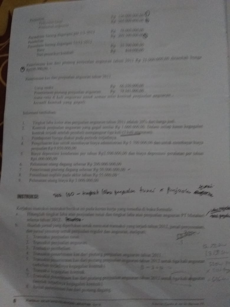 Analisis Laba Berdasarkan Penjualan Tunai Dan Angsuran Kak Raffi