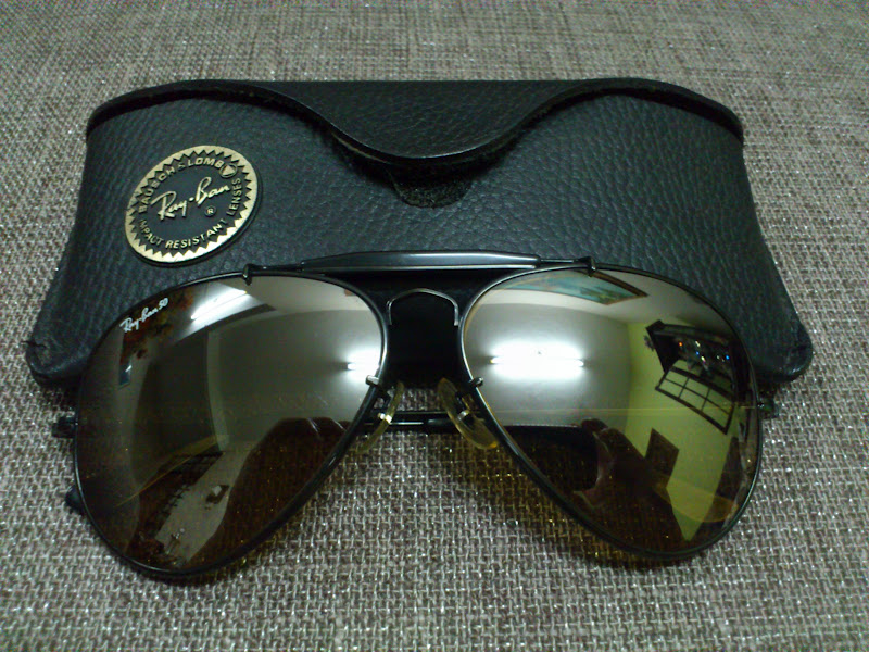 Vintage Bausch & Lomb Rayban Sunglasses: (SOLD)Ray Ban Outdoorsman II 50th  Anniversary 